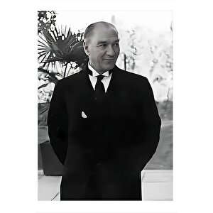 Mustafa Kemal Atatürk Modern Mdf Tablo 25cmx 35cm 25x35 cm