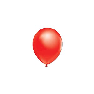 Kırmızı Metalik Balon 100'lü 12"