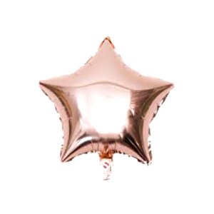 Rose Gold Yıldız Folyo Balon 24"- 60 Cm