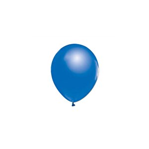 Mavi Metalik Balon 100'lü 12"