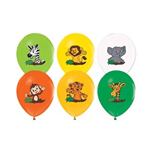 Safari Konseptli Balon 10'lu