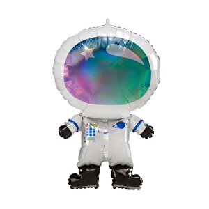 Astronot Folyo Balon Uzay Konseptli Parti Balonu 81 Cm