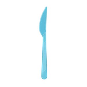 Plastik Bıçak  Açık Mavi 25'li