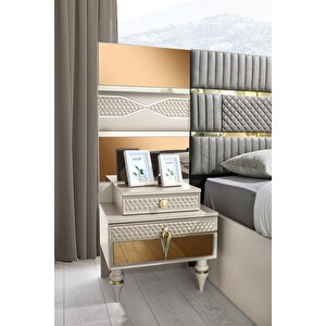 Marsi̇lya Mdf Yatak Odasi Takimi Bazali+bench