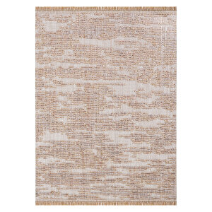 Rio Koleksiyonu Hasır Görünümlü Süpersoft İskandinav Desenli Modern Bukleli Loop Makine Halısı 160x230 cm