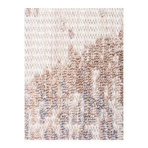 Rio Koleksiyonu Hasır Görünümlü Süpersoft İskandinav Desenli Modern Bukleli Loop Makine Halısı 120x180 cm