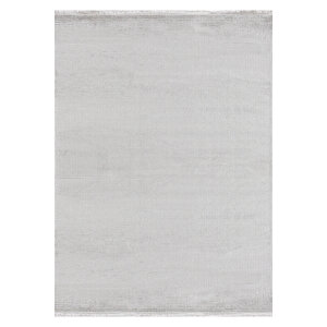 Tiviti Koleksiyonu Polyester Krem Beyaz Gri Bej Makine Halısı 160x230 cm