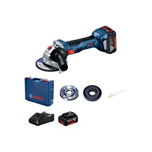 Bosch Professional Gws 180-li 2x4ah Çift Akülü Taşlama Makinesi - 06019h9021