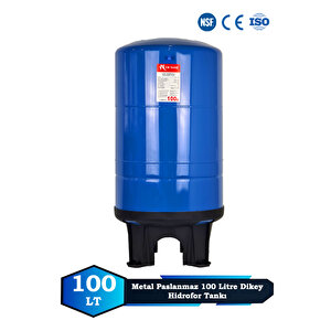 Trtank Profesyonel 100 Litre Dikey Ayaklı Nsf Membranlı Hidrofor Genleşme Tankı