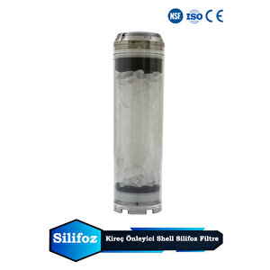 Daire Girişi Arıtma Filtresi 10 Inç Kireç Önleyici Siliphos Antiscalant Silifoz Filtre