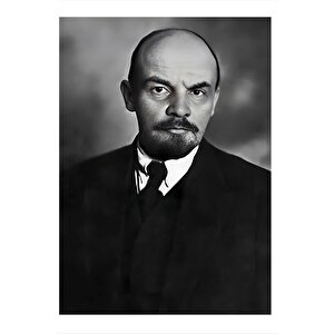 Vladimir Lenin Tasarım Mdf Tablo 25cmx 35cm 25x35 cm