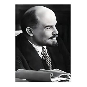 Vladimir Lenin Dekoratif Mdf Tablo 35cm X50cm 35x50 cm