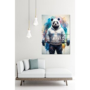 Halterci Panda Tasarım Ahşap Tablo 70cmx 100cm