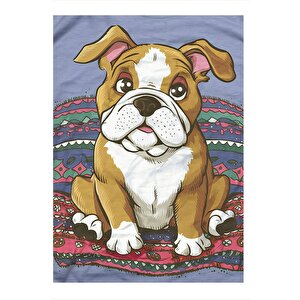 Sevimli Köpek Hediyelik Ahşap Tablo 25cmx 35cm 25x35 cm