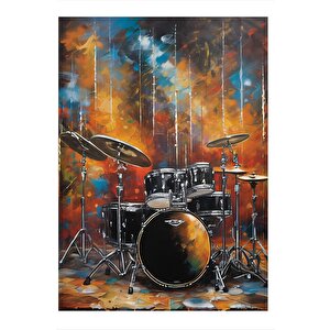 Bateri Seti Mdf Tablo 25cmx 35cm 25x35 cm