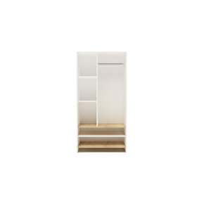 Malibu  Aynalı Gardırop /elbise Dolabı  3 Kapaklı  Dolap / Organizer