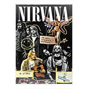 Nirvana İn Utero Afiş Mdf Poster 50cmx 70cm 50x70 cm