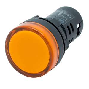 Elmax Ad22-220g Q22 Ledli Sarı Sinyal Lambası