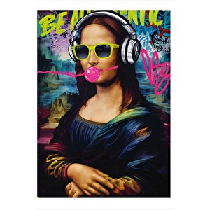 Fun Art Mona Lisa Modern Mdf Tablo 50cmx 70cm 50x70 cm
