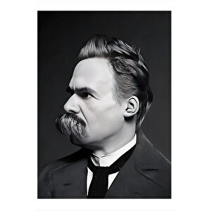 Friedrich Nietzsche Model Mdf Tablo 25cmx 35cm 25x35 cm