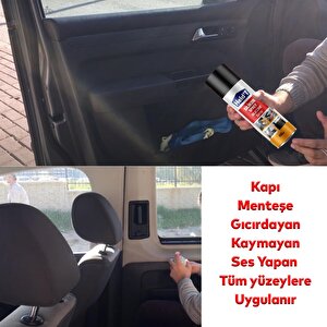 Genel Bakım Amaçlı Araç Kapı Menteşe Konveyör Gıcırdama Giderici Silikon 400 Ml