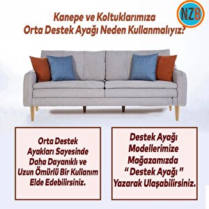 Ahşap Ayak Mobilya Koltuk Kanepe Sehpa Masa Ayağı Ayakları M8 Civatalı 15 Cm + Bağlantı Aparatlı 8'li Set