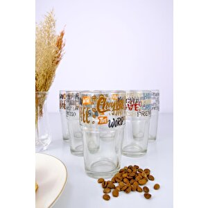 6’lı Coffee Cam Bardak Meşrubat Seti 350 Cc – 131605-002 C1-1-139