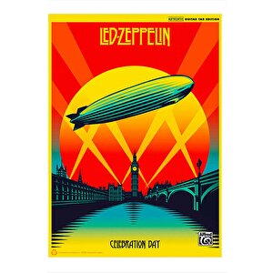 Led Zeppelin Müzik Grubu Mdf Poster 35cm X50cm 35x50 cm