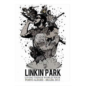 Linkin Park Modern Mdf Tablo 35cm X50cm 35x50 cm