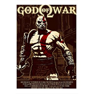 God Of War Mdf Tablo 50cmx 70cm 50x70 cm