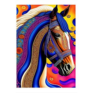Otantik At Art Mdf Tablo 25cmx 35cm 25x35 cm