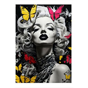 Marilyn Monroe Hediyelik Mdf Tablo 35cm X50cm 35x50 cm