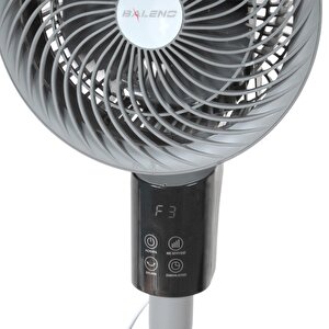 Baleno 20cm 40w Uzaktan Kumandalı 3 Kademeli Gri Vantilatör