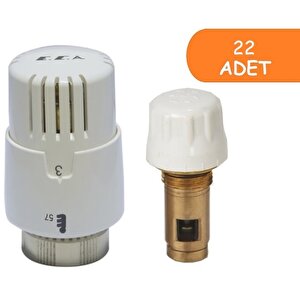 22 Adet Eca Termostatik Trv4 Kafa Grubu 41,3mm 602120813