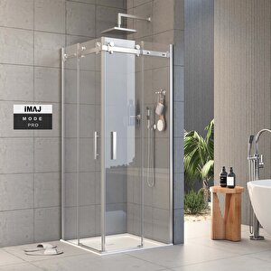 Pro Mode Kare Duşakabin90*90 H:195 - 6mm 90x90 cm