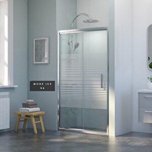İmaj Mode Ice 1 Sabit 1 Sürgü Duşakabin A-16139 139 cm