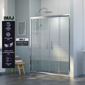 İmaj Mode Ice 2 Sabit 2 Sürgü Duşakabin A-16175 175 cm