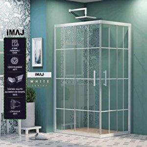 İmaj Legend White Dikdörtgen Duşakabin80*150 H190 - H:190 Cm 80x150 cm
