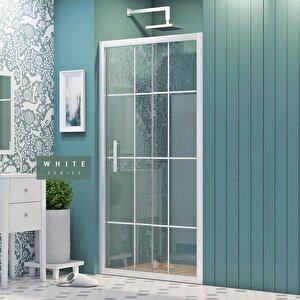 İmaj Legend White İki Duvar Arası 1 Sabit 1 Sürgü Duşakabin133 - H:190 Cm 133 cm