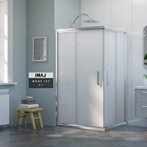 İmaj Mode Ice Dikdörtgen Duşakabin A-7 80*90 H190 80x90 cm