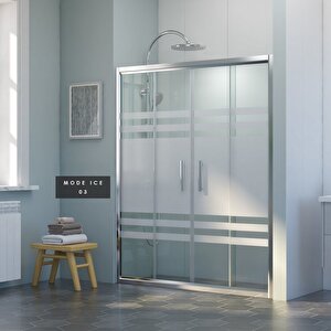 İmaj Mode Ice 2 Sabit 2 Sürgü Duşakabin A-5198 198 cm