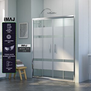 İmaj Mode Ice 2 Sabit 2 Sürgü Duşakabin A-53160 160 cm
