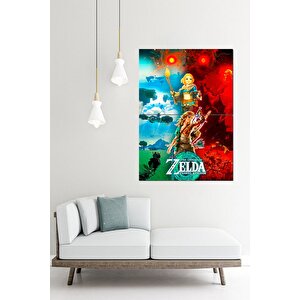 Zelda Tears Of The Kingdom Mdf Tablo 70cmx 100cm 70x100 cm