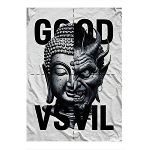 İyilik Ve Kötülük Tanrıları Art Mdf Poster 35cm X50cm 35x50 cm