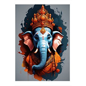 Ganesha Desenli Mdf Tablo 25cmx 35cm 25x35 cm