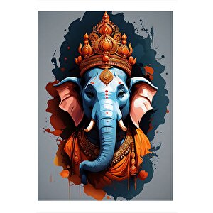 Ganesha Desenli Mdf Tablo 35cm X50cm 35x50 cm