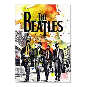 The Beatles Müzik Grubu Hediyelik Mdf Tablo 70cmx 100cm