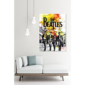 The Beatles Müzik Grubu Hediyelik Mdf Tablo 70cmx 100cm 70x100 cm