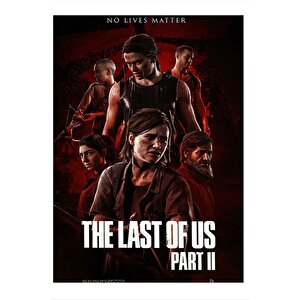 The Last Of Us Part 2 Dekoratif Ahşap Tablo 25cmx 35cm