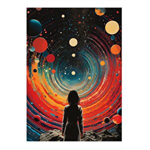 Evrenin Yaradılışı Mdf Tablo 25cmx 35cm 25x35 cm